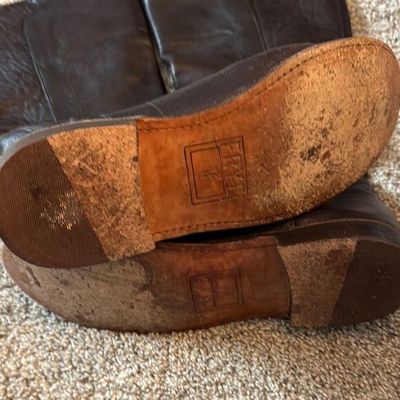 Brown Leather Riding Boots - Picture 2 of 6